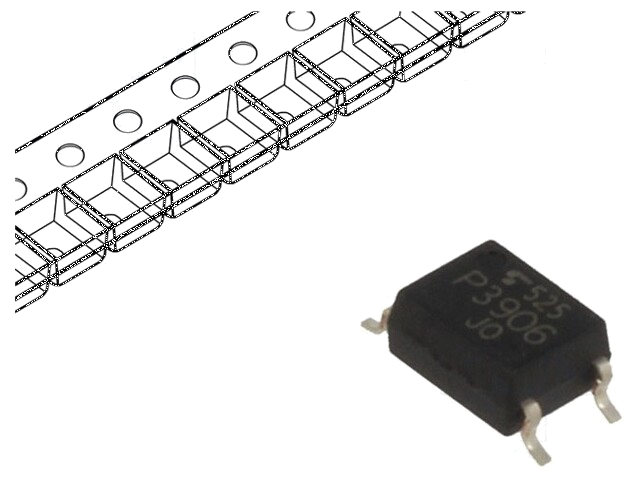 Opto-coupler; SMD; Ch: 1; OUT: fotodiode; 3,75kV; SO6 Opto-coupler; SMD; Ch: 1; OUT: fotodiode; 3,75kV; SO6